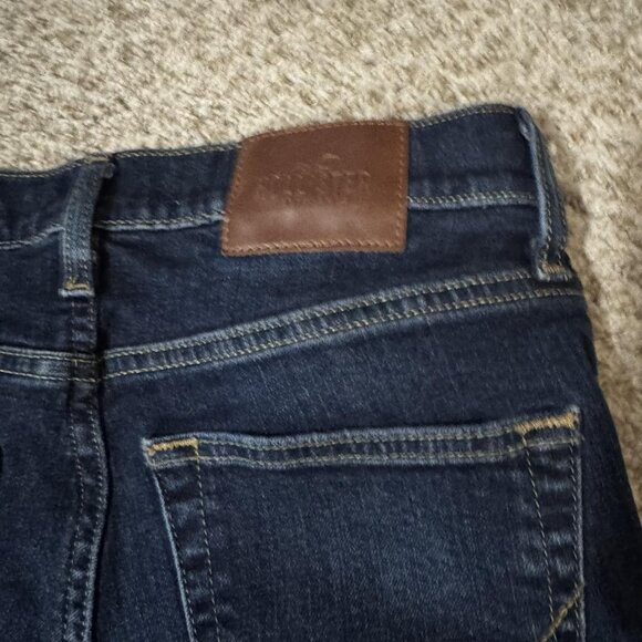 Hollister Jeans Mens 28x30 Blue Classic Straight Leg Dark Wash Denim Stretch - Picture 8 of 12